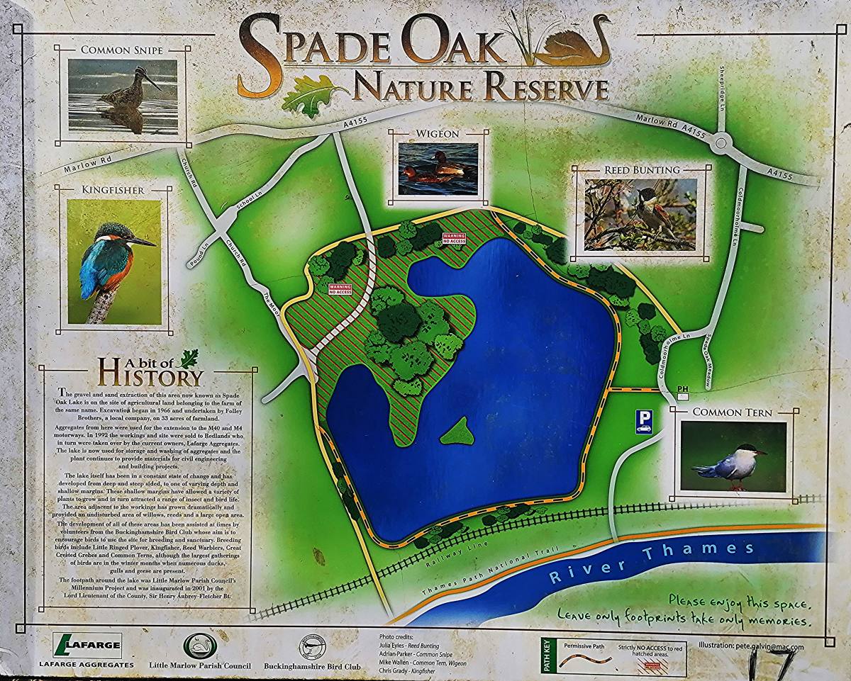 Spade Oak Nature Reserve Rotary Marlow Thames